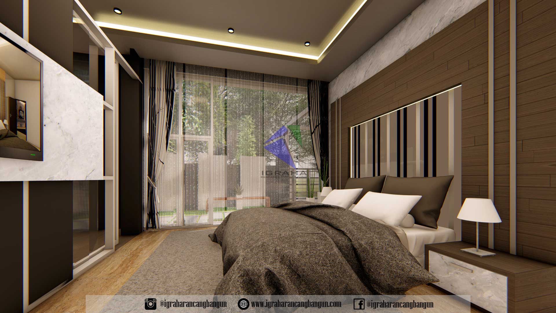 View Detail Interior HD House - Jasa Rancang Bangun Rumah Bandung - 3D ... Interior Project